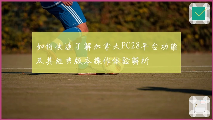 如何快速了解加拿大PC28平台功能及其经典版本操作体验解析